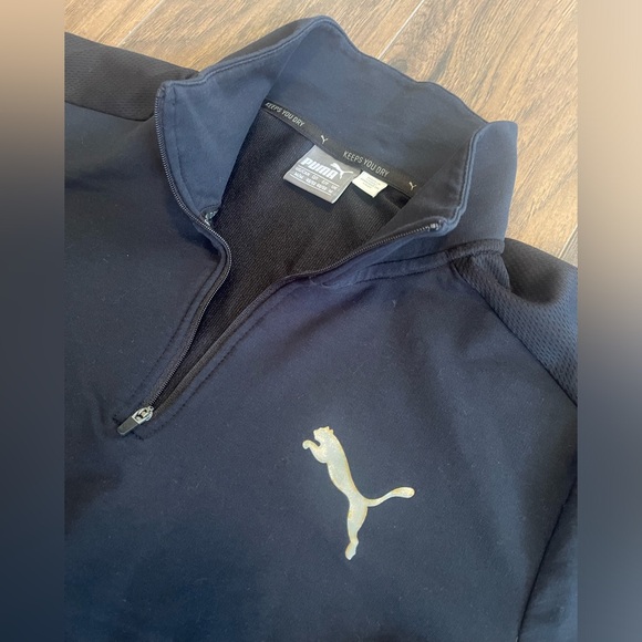 Puma 3/4 zipper pullover sweater - Picture 2 of 4